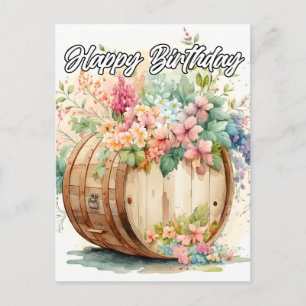 Carte Postale Joyeux Anniversaire