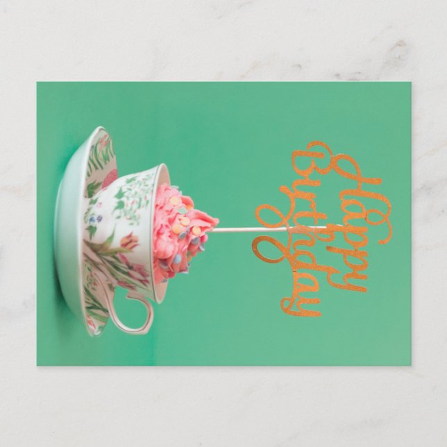 Carte Postale Joyeux anniversaire (Devant)