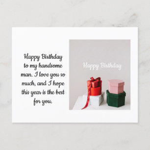 Carte Postale Joyeux anniversaire