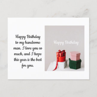 Carte Postale Joyeux anniversaire