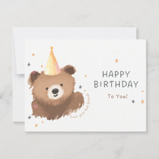 Carte Postale Joyeux anniversaire