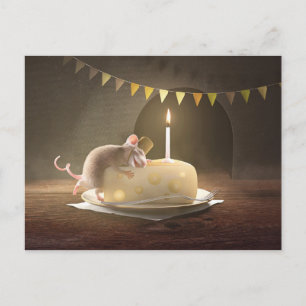 Carte postale : "Joyeux anniversaire"