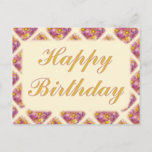 Carte Postale Joyeux anniversaire