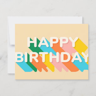 CARTE POSTALE JOYEUX ANNIVERSAIRE
