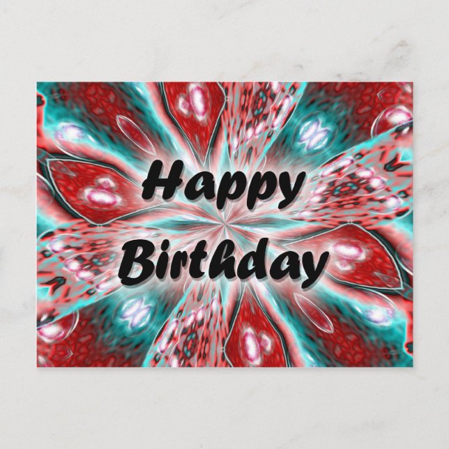 Carte Postale Joyeux anniversaire (Devant)