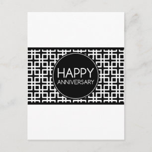 Carte Postale Joyeux anniversaire (cinderStripe)