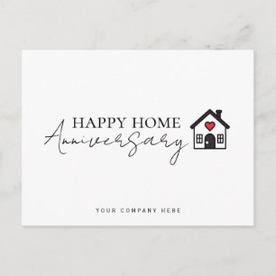 Carte Postale Joyeux Anniversaire de Maison de Rêve Professionne