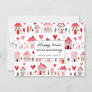 Carte Postale Joyeux Anniversaire de Maison Maison Mignonne Mais