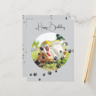 Carte Postale Joyeux Anniversaire de Votre Ami à Quatre Pattes 2
