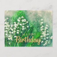 Joyeux Anniversaire Fleurs de Muguet
