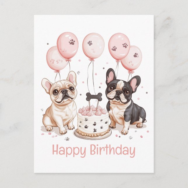 Carte Postale Joyeux Anniversaire Gâteaux D'anniversaire Bouledo (Devant)