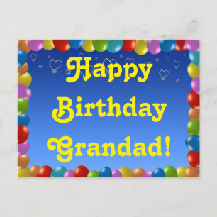 Carte postale Joyeux Anniversaire Grand