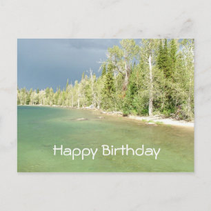 Carte Postale Joyeux anniversaire, Grand Teton National Park