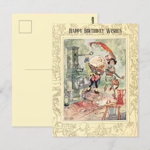 Carte Postale Joyeux Anniversaire Humpty Comptines Classiques