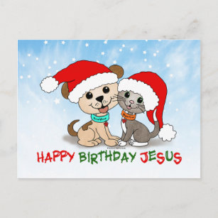 Carte Postale Joyeux anniversaire Jésus