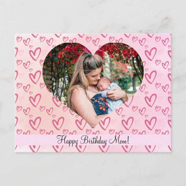 Carte Postale Joyeux Anniversaire Maman (Devant)