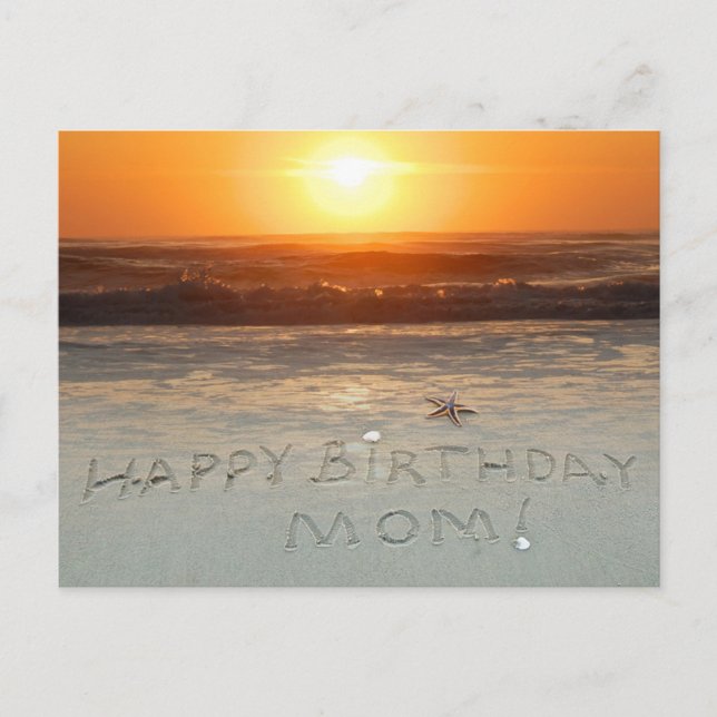 Carte Postale Joyeux anniversaire, maman ! (Devant)