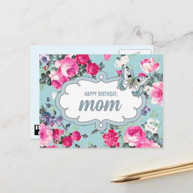 Carte D'anniversaire Pour Maman - Carte De Vœux, Sans Marque, Pour Adulte - Neuf