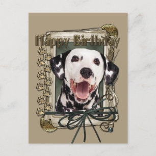 Carte Postale Joyeux Anniversaire - Pierres de pierre - Dalmatie