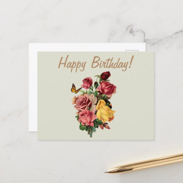 Carte postale - Joyeux anniversaire