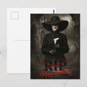 Carte Postale Joyeux Anniversaire Sarcastique