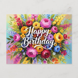 Carte Postale Joyeux Anniversaire Vœux