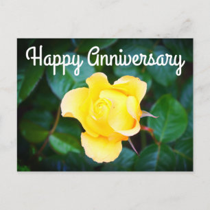 Carte Postale Joyeux Anniversaire Walking on Sunshine Rose #1