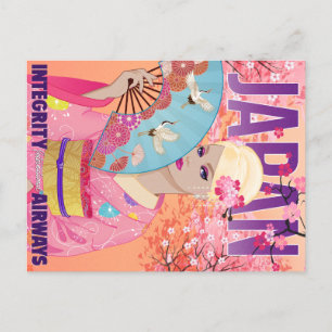 Carte Postale Joyeux au Japon
