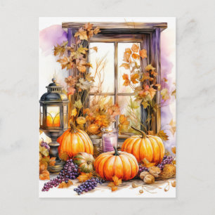 Carte Postale Joyeux Automne   Profitez du temps de l'automne