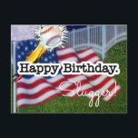 Carte Postale Joyeux baby-foot<br><div class="desc">Bonne carte postale de baseball de salope d'anniversaire.</div>