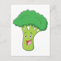 Joyeux Brocoli Légumes souriant