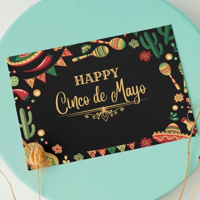 Carte Postale Joyeux Cinco De Mayo (Créateur téléchargé)