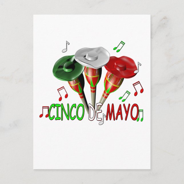 Carte Postale Joyeux Cinco de Mayo (Devant)