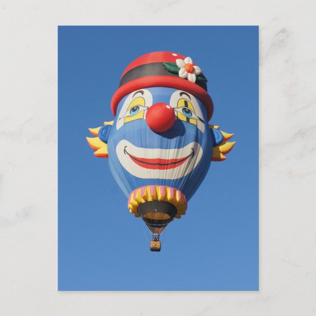 Carte Postale Joyeux Clown (Devant)