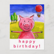 Carte Postale Joyeux Anniversaire Souris Zazzle Fr