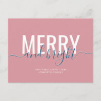 Joyeux et brillant Noël vacances rose pâle