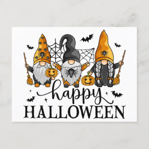 Carte Postale Joyeux Gnomes d'Halloween