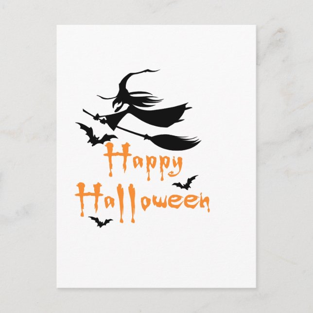 Carte Postale Joyeux Halloween (Devant)