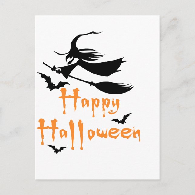 Carte Postale Joyeux Halloween (Devant)