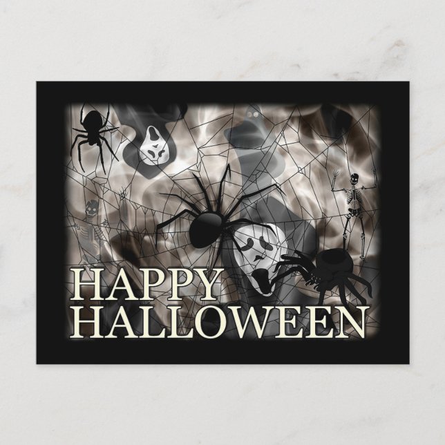 Carte Postale Joyeux Halloween (Devant)