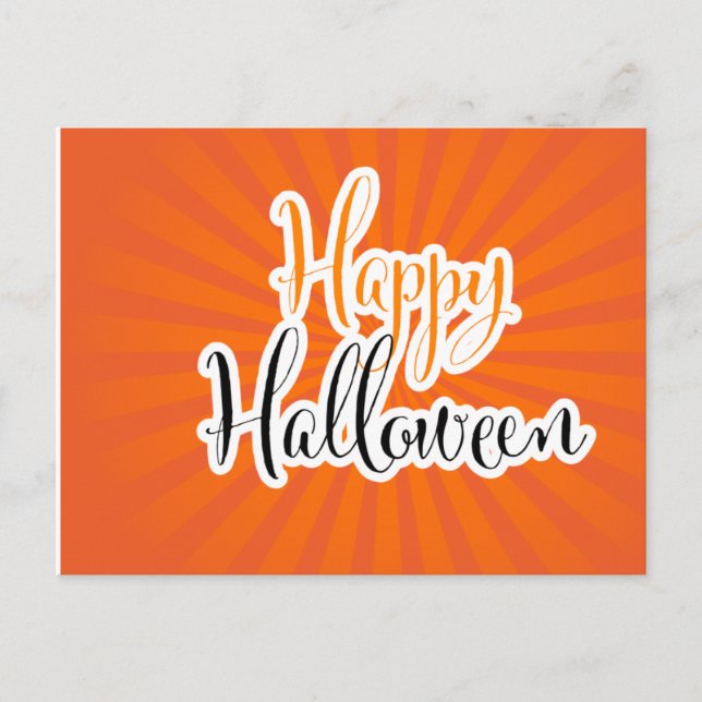 Carte Postale Joyeux Halloween (Devant)