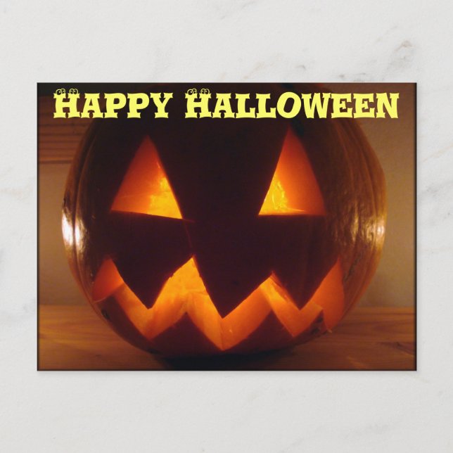 Carte Postale Joyeux Halloween (Devant)