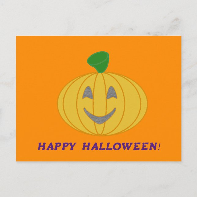 Carte Postale Joyeux Halloween (Devant)