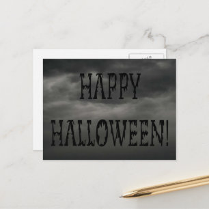 Carte Postale Joyeux Halloween Deadworld Texte