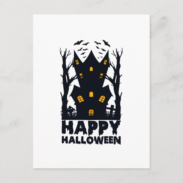 Carte Postale Joyeux Halloween Halloween Joyeux Halloween (Devant)
