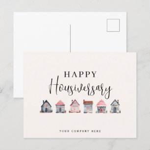Carte Postale Joyeux Housiversaire Immobilier