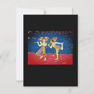 Carte Postale Joyeux jesters