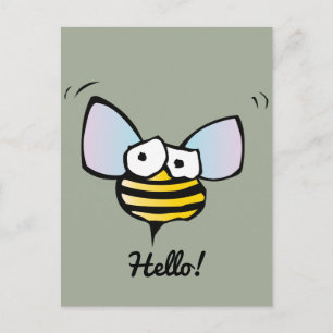 Carte Postale Joyeux Jolly Bee