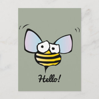 Carte Postale Joyeux Jolly Bee