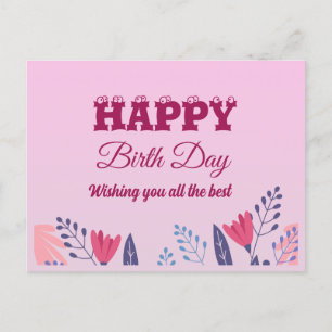 Carte Postale Joyeux jour de naissance 😍 😍 😍